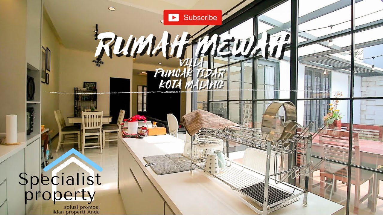REVIEW PROPERTI || RUMAH MEWAH VILLA PUNCAK TIDAR KOTA MALANG