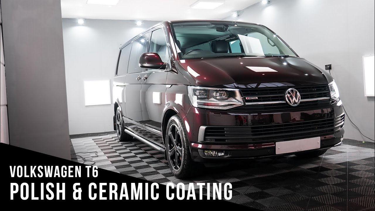 VW TRANSPORTER T6 - FULL Exterior Polish & CERAMIC Coating (Automotive Detailing)