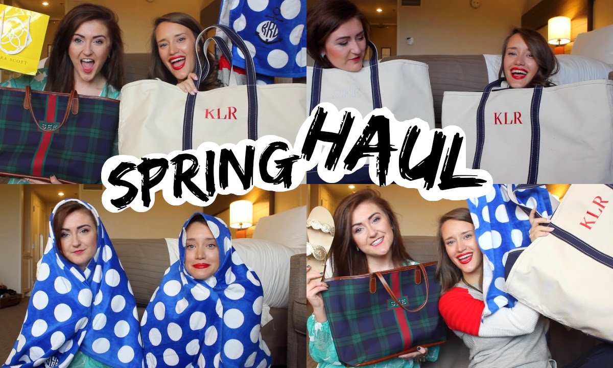 HUGE SPRING HAUL || Sarah Belle ft. Krista
