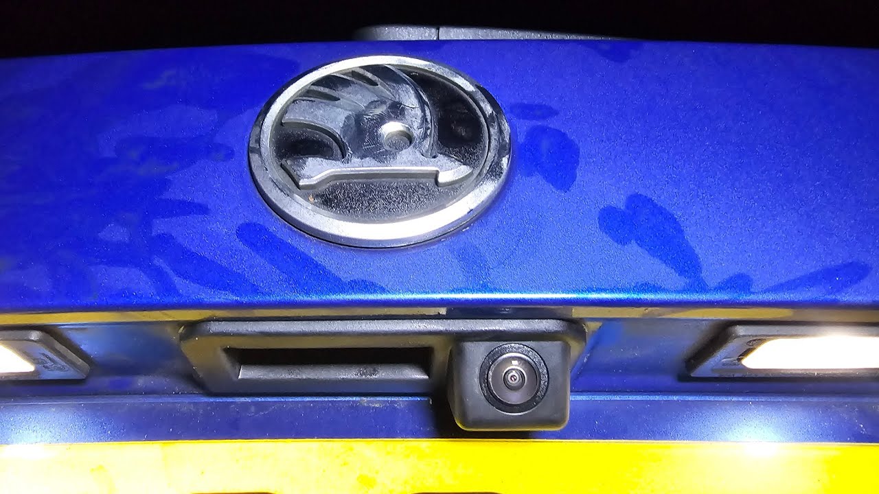 Mk3 Skoda Fabia Reverse Camera Retrofit 