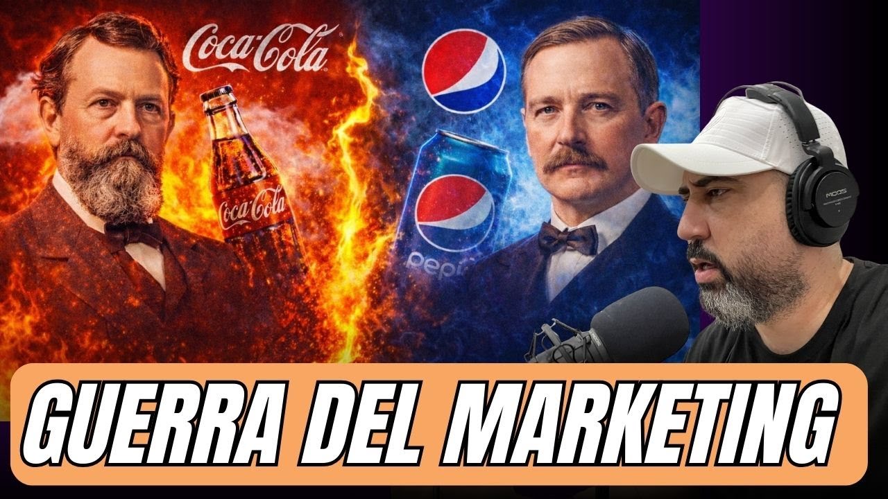 COCACOLA Y PEPSI LA GUERRA HISTORICA QUE CAMBIO TODO