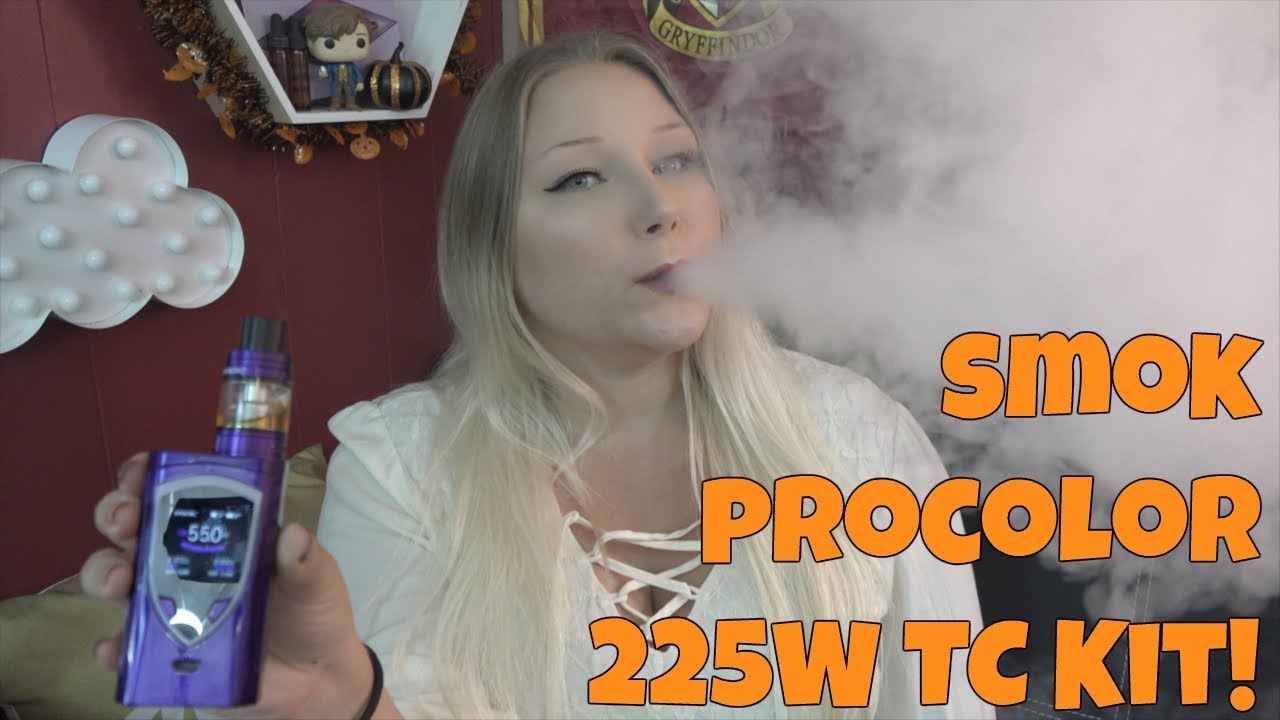 Smoktech Procolor 225W TC Kit! | TiaVapes Review
