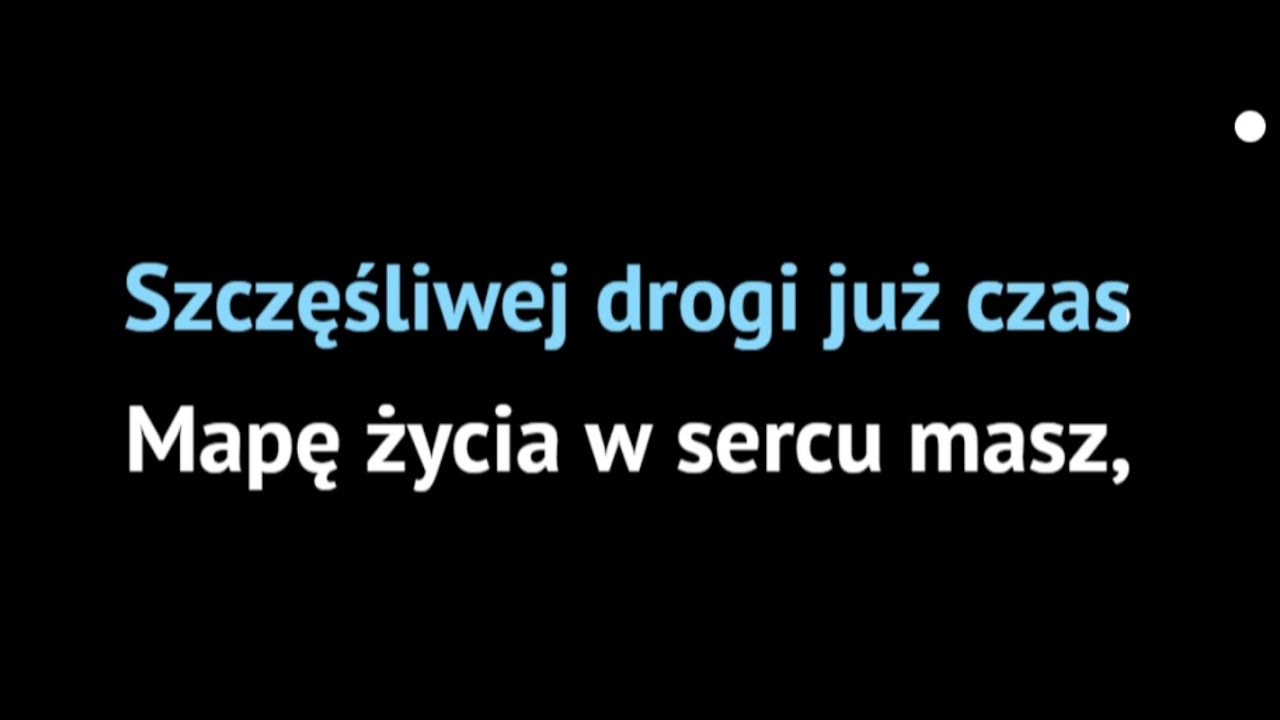 Szczęśliwej drogi już czas – Ryszard Rynkowski