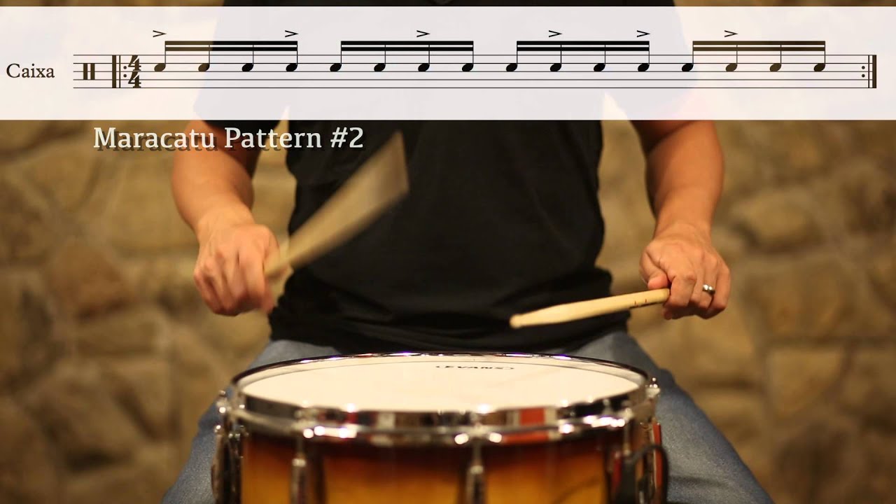 Maracatu Caixa Rhythms #1-3