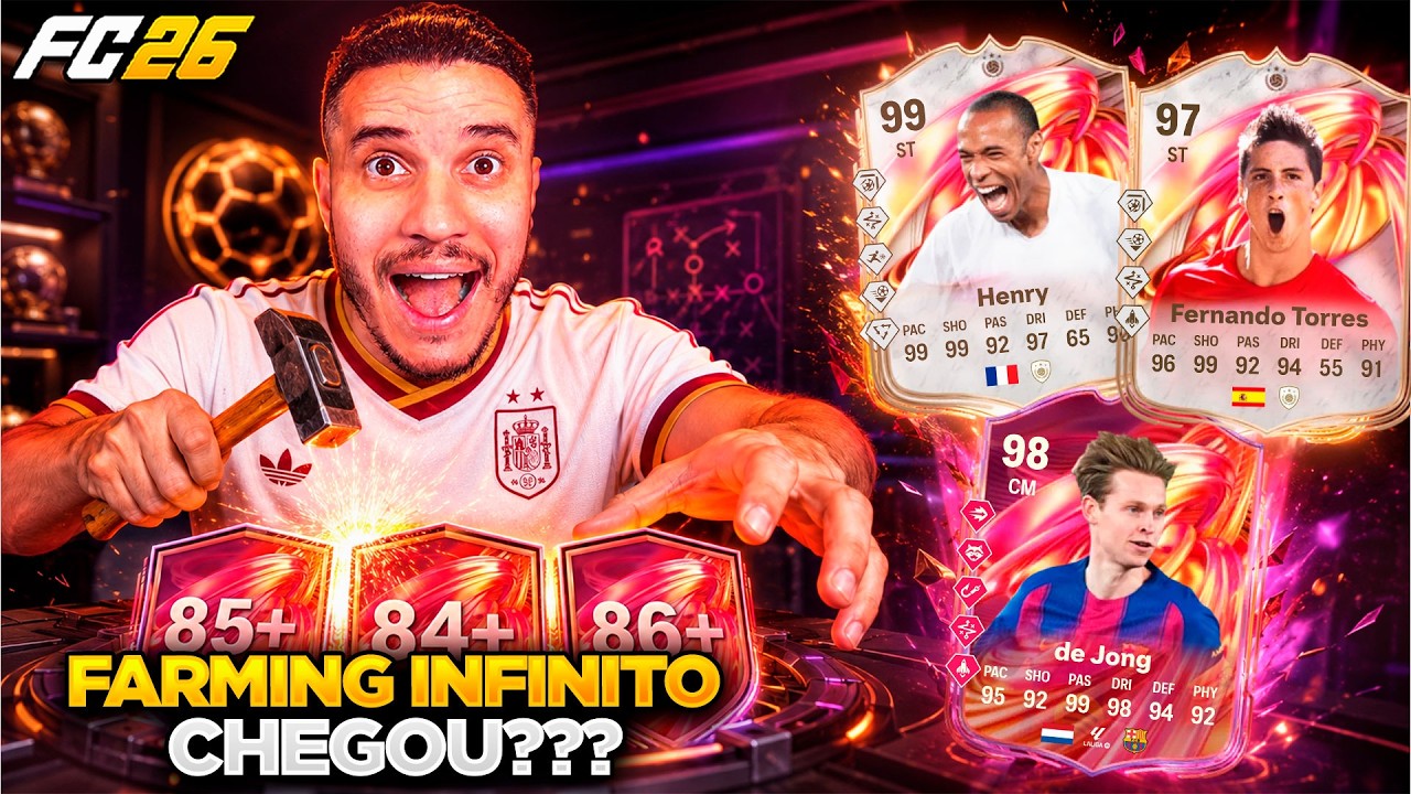 FC 26 l FARMING INFINITO CHEGOU NO FUTTIES? CONFIRA OS TOKENS, OBJETIVOS E EVOS!