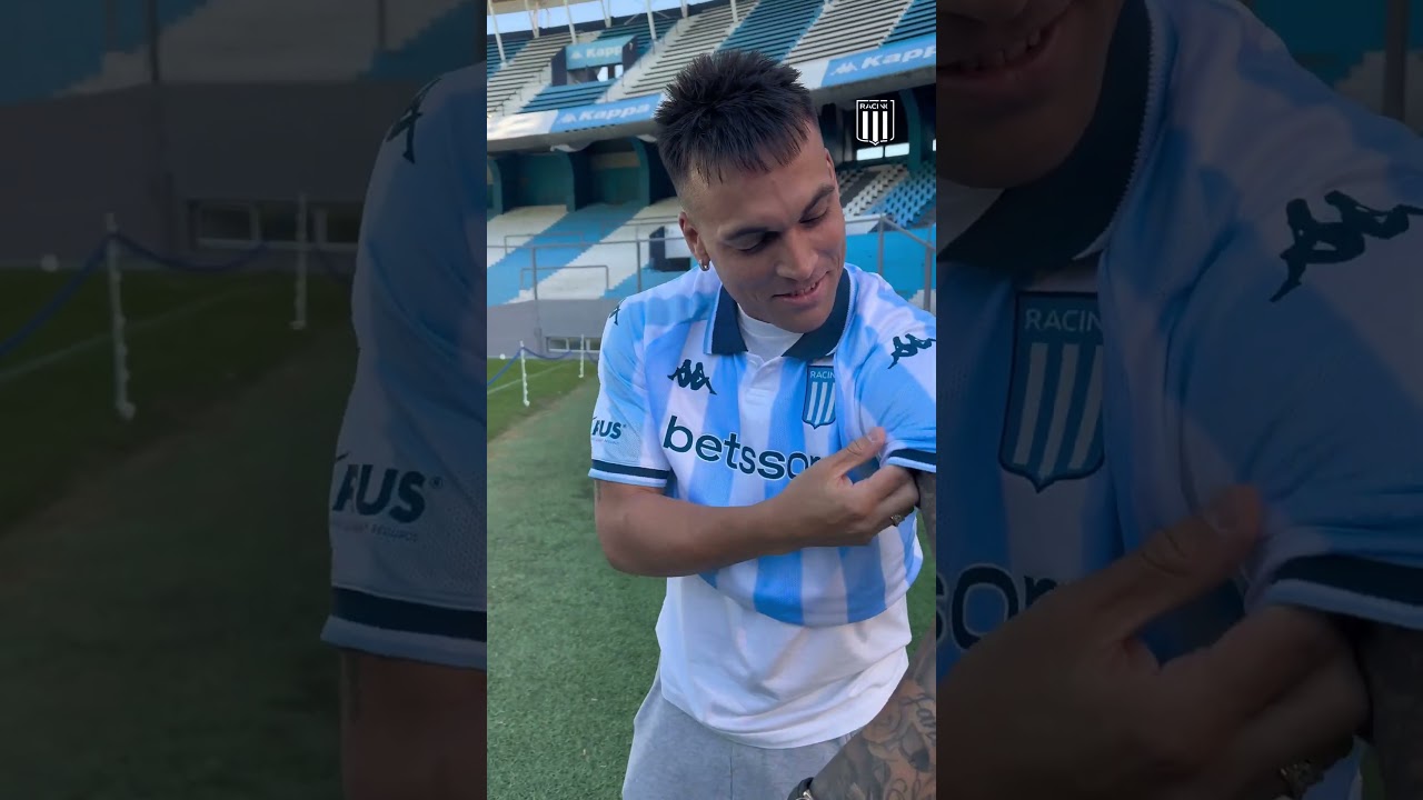 DIEGO MILITO CONVENCIENDO A LAUTARO PARA QUE VUELVA CUANTO ANTES A RACING 😍💙