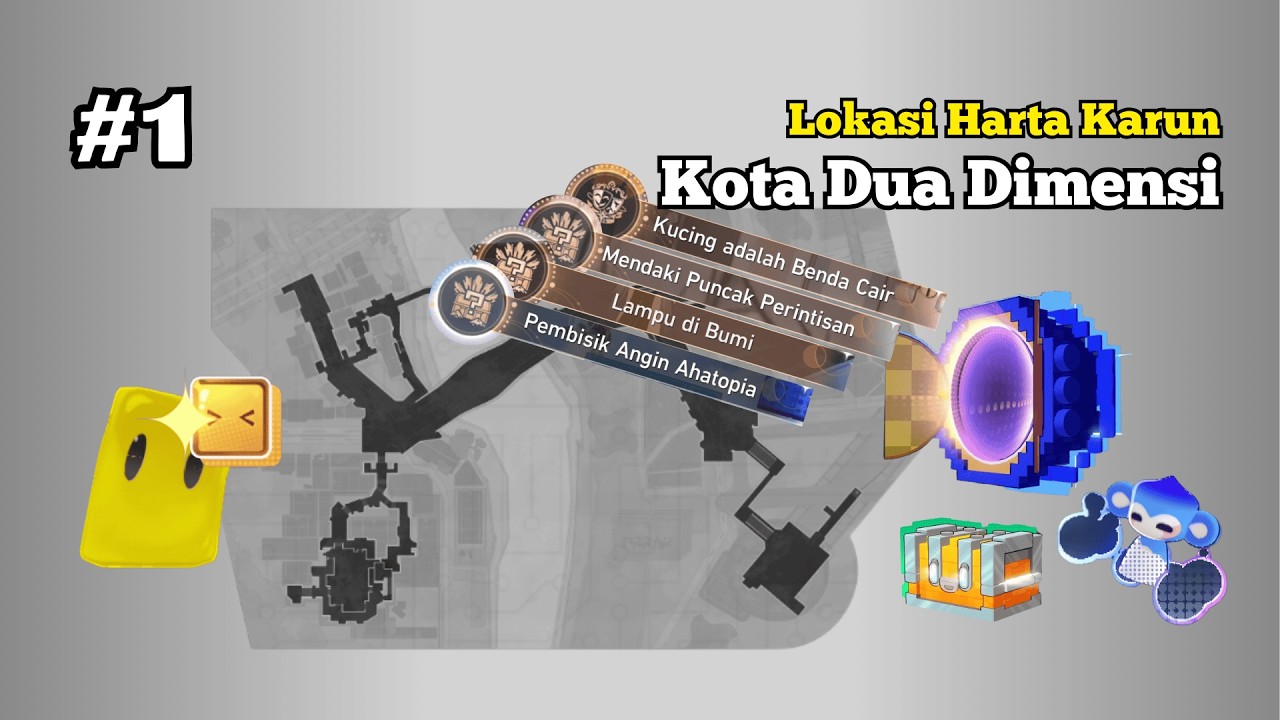Awal Mula Pencarian Harta Karun di Planarcadia | Harta Karun (Kota Dua Dimensi #1) | HSR