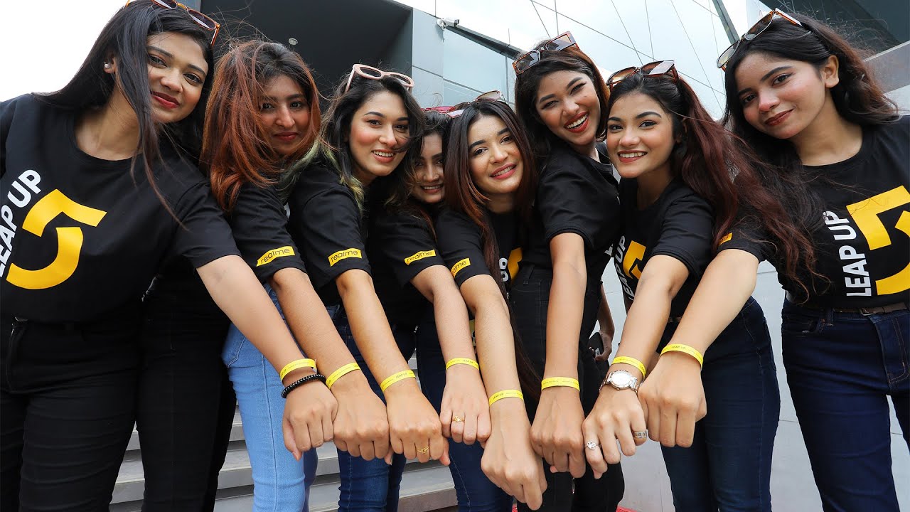'Leap Up' spirit of realme FANs. Be A Fan of realme🤟