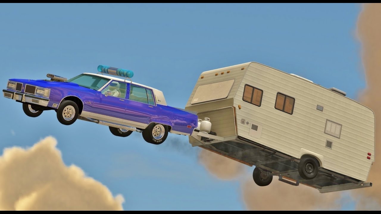 BeamNG Drive HIGH SPEED JUMPS #93