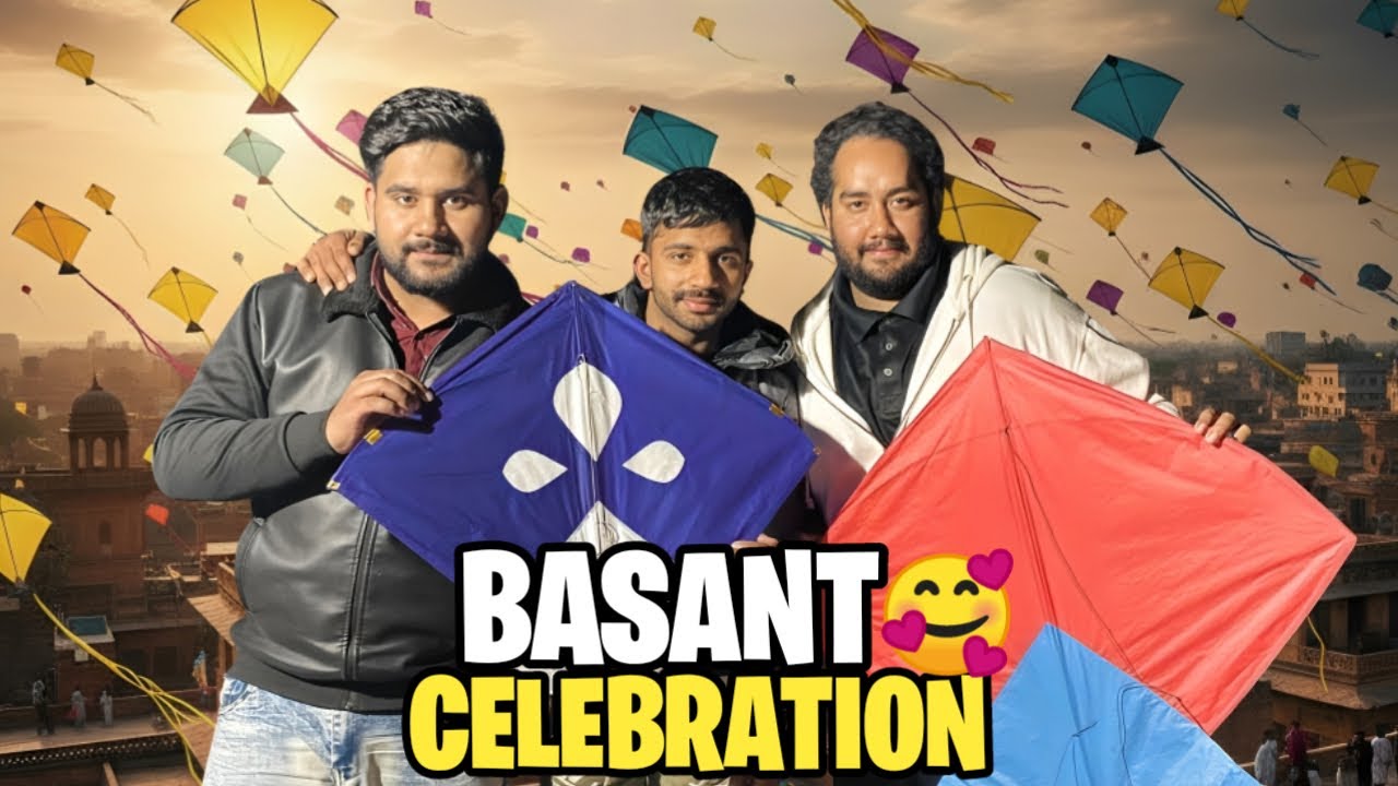 Basant Second Day Celebration 🪁 | Patang Bazi | Full Fun Vlog