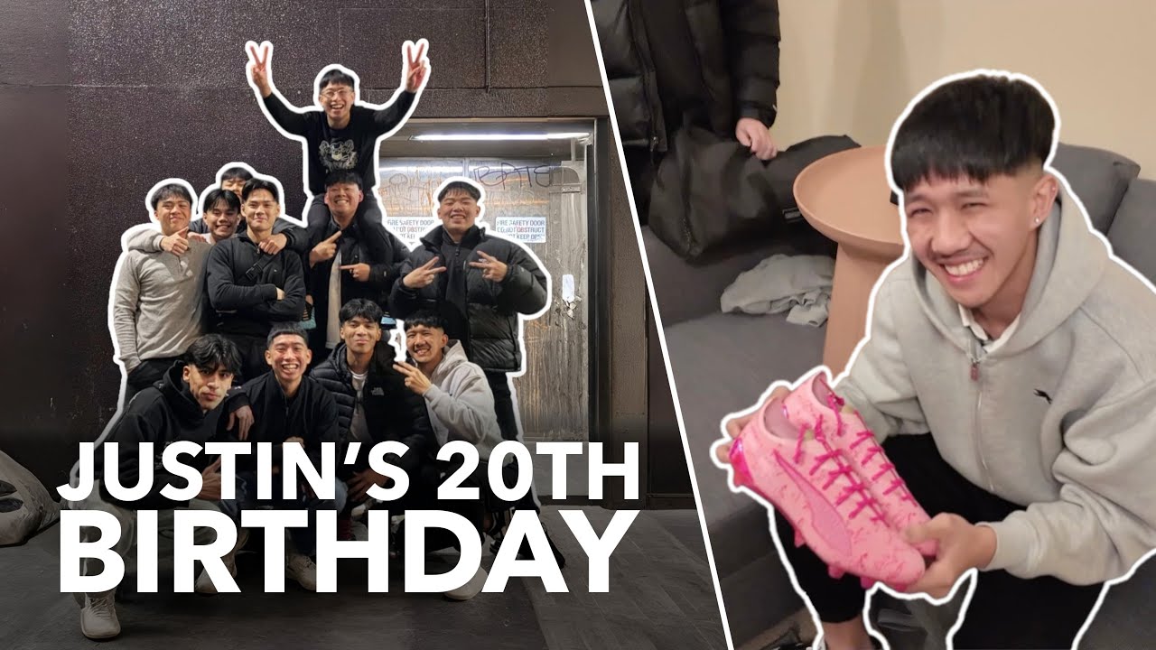 JUSTIN'S 20TH BIRTHDAY | UNCS VLOG #3