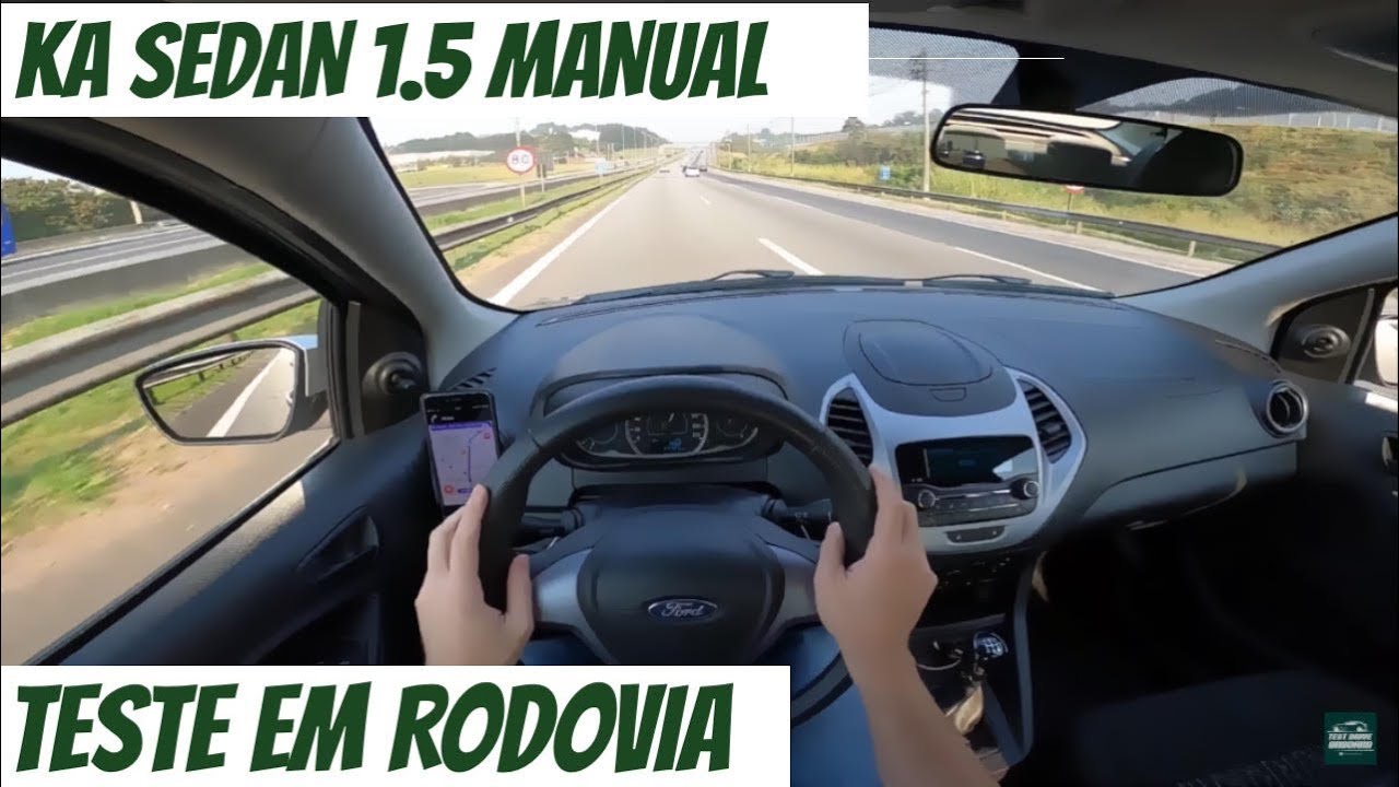 FORD KA SEDAN SE 1.5 MANUAL 2020 | TESTE EM RODOVIA