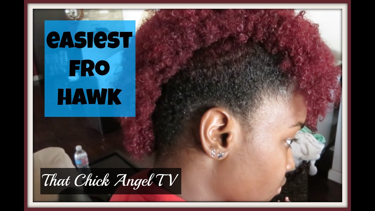 Easiest Fro Hawk with That Chick Angel​​​ | That Chick Angel TV​​​