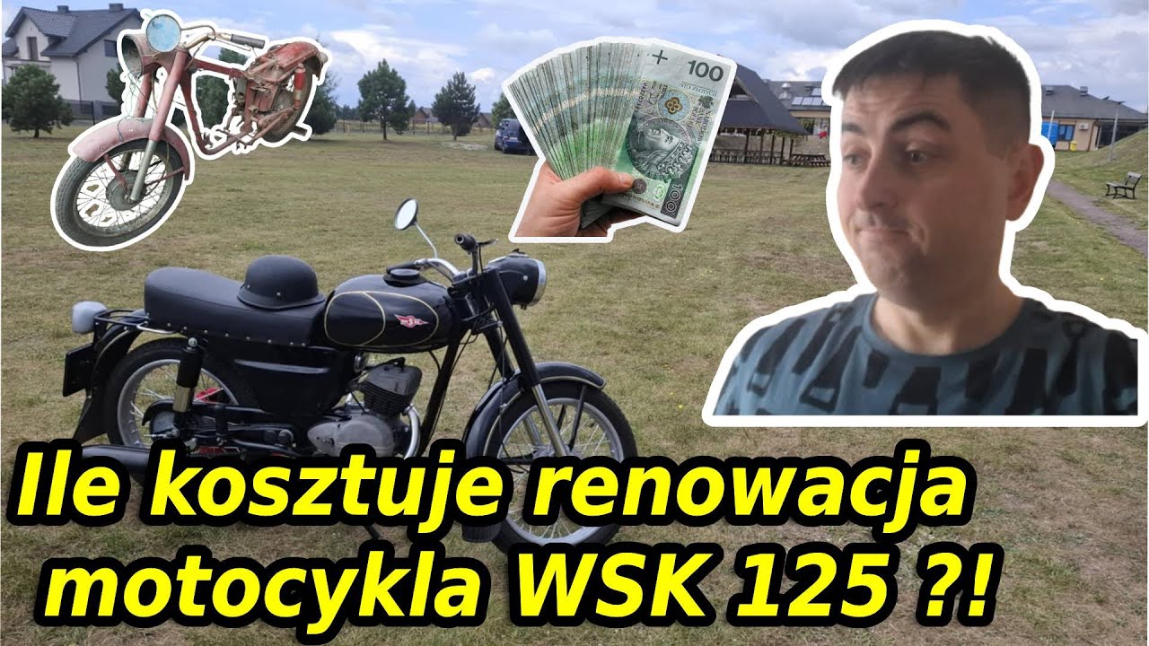 Suma kosztów renowacji WSK 125 #prl #pasja #renowacja #motocykl #pieniądze #oldschool #oldtimer