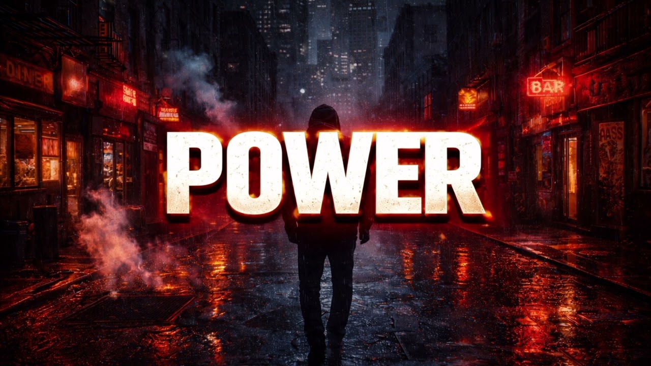 POWER – Dark Aggressive Hip Hop Piano Rap Beat Instrumental