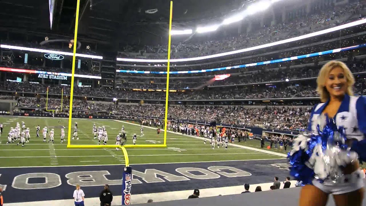 Dallas Cowboys Cheerleaders on Cheer Deck