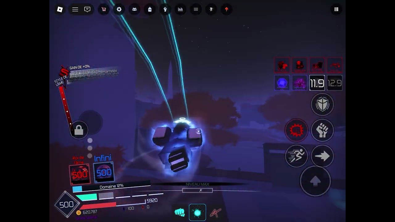 Playing jujutsu infinite with friend