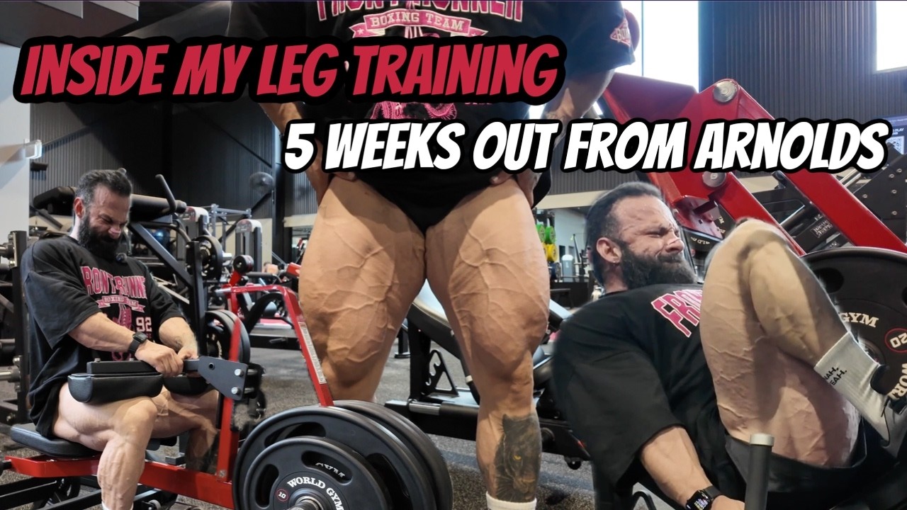 Inside My Leg Training 5 Weeks Before The Arnold Classic | EPISODE 10 I PART 2