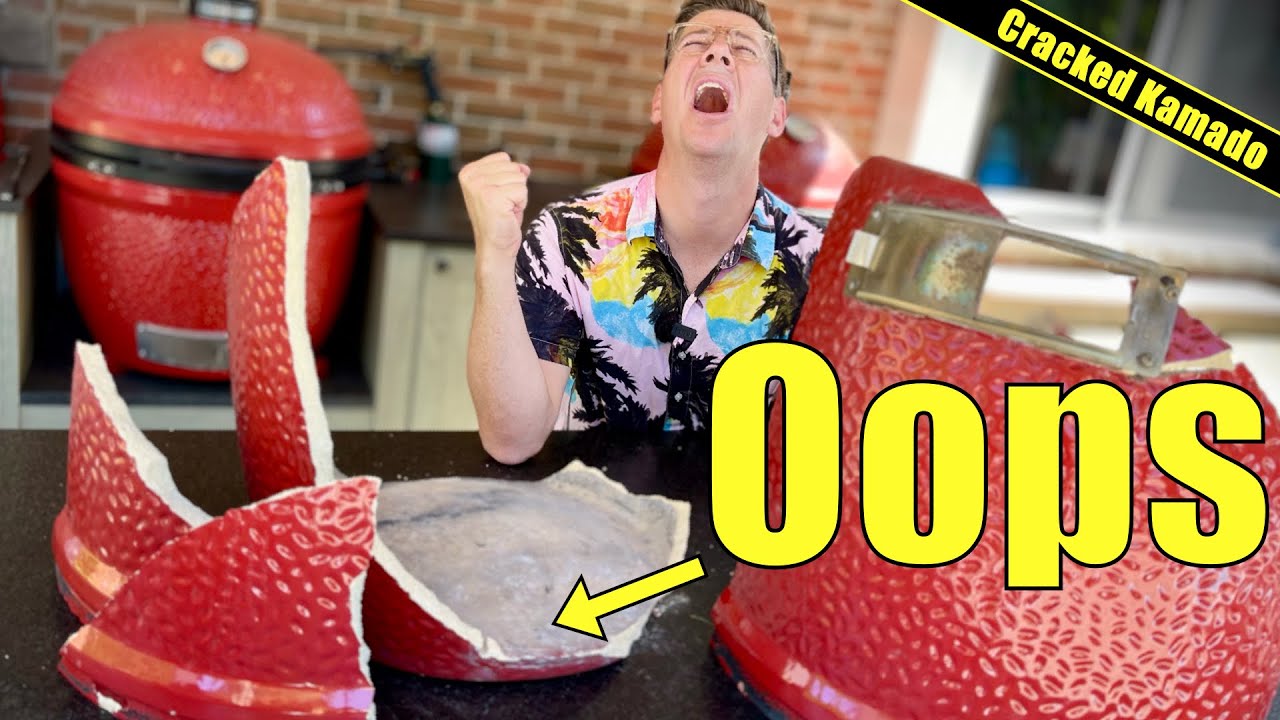 Oh Oh... I CRACKED my Kamado Joe!  Can cracked ceramics be FIXED?