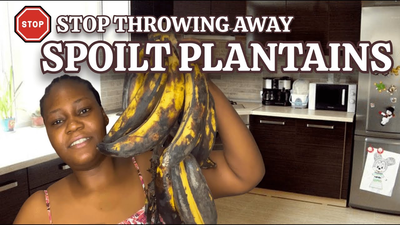PLANTAIN HACK!!! How to preserve your plantains for over 6 MONTHS or More! 😜😜