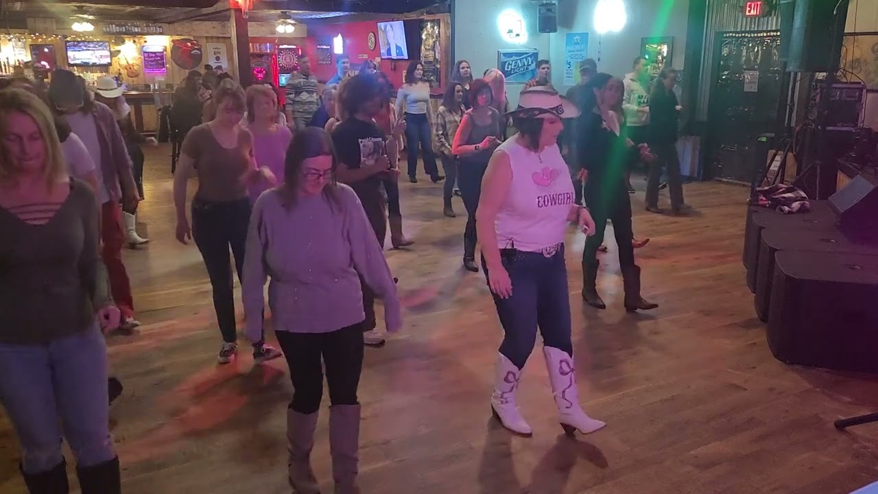 Hoedown - line dance demo
