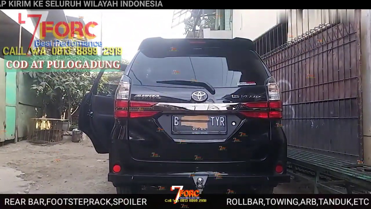 TOWING NEW VELOZ,NEW AVANZA,NEW XENIA 2019 MODEL STANDARD (Part.2)