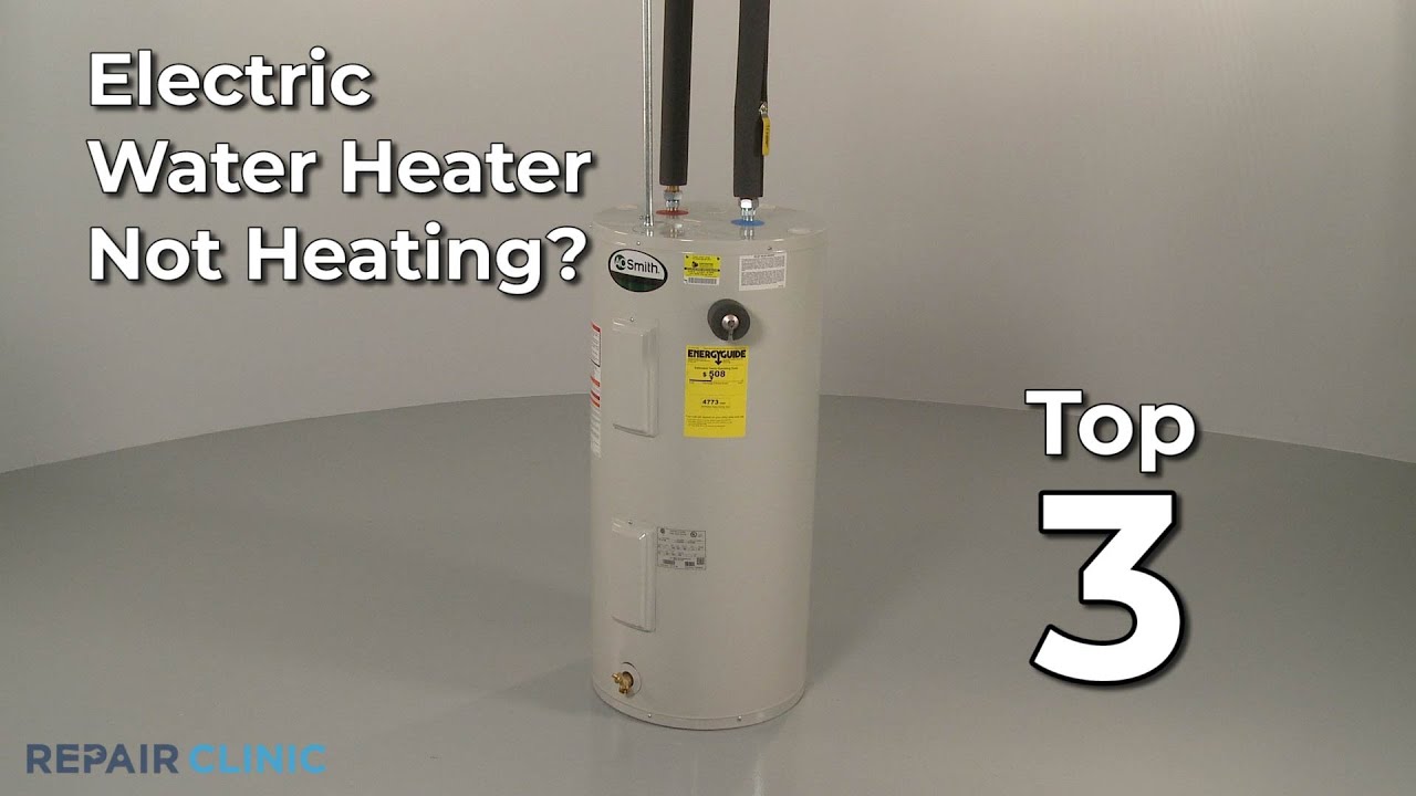 Electric Water Heater Not Heating? &mdash; Electric Water Heater Troubleshooting
