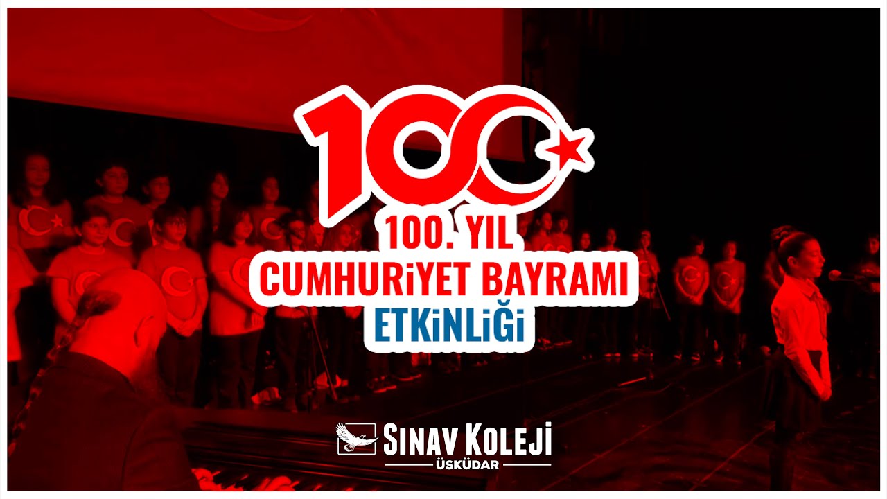 CUMHURİYETİMİZİN 100. YILI KUTLU OLSUN!