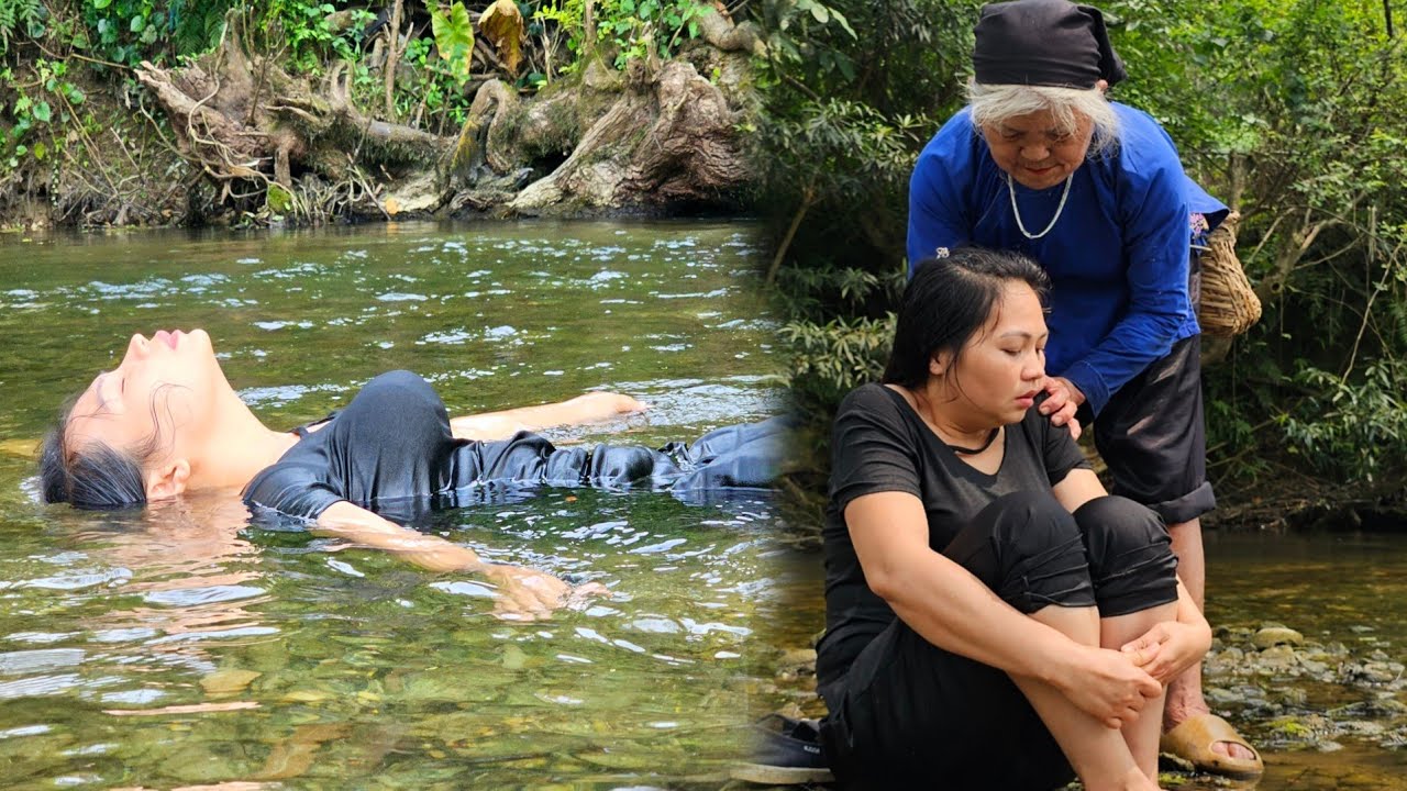Catching snails in the stream - A terrible accident happened and who saved Ly?