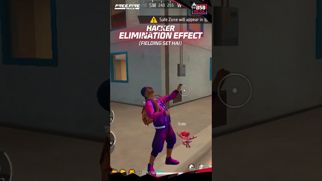 Hacker samuday me darr ka mahol hai 💀 #FreeFireMAX #Booyah