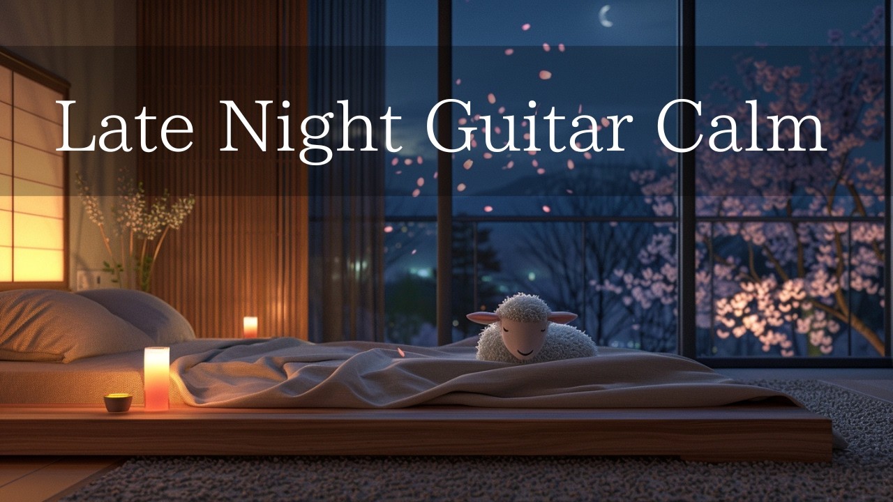 Late Night Acoustic Guitar for Deep Calm and Stillness
