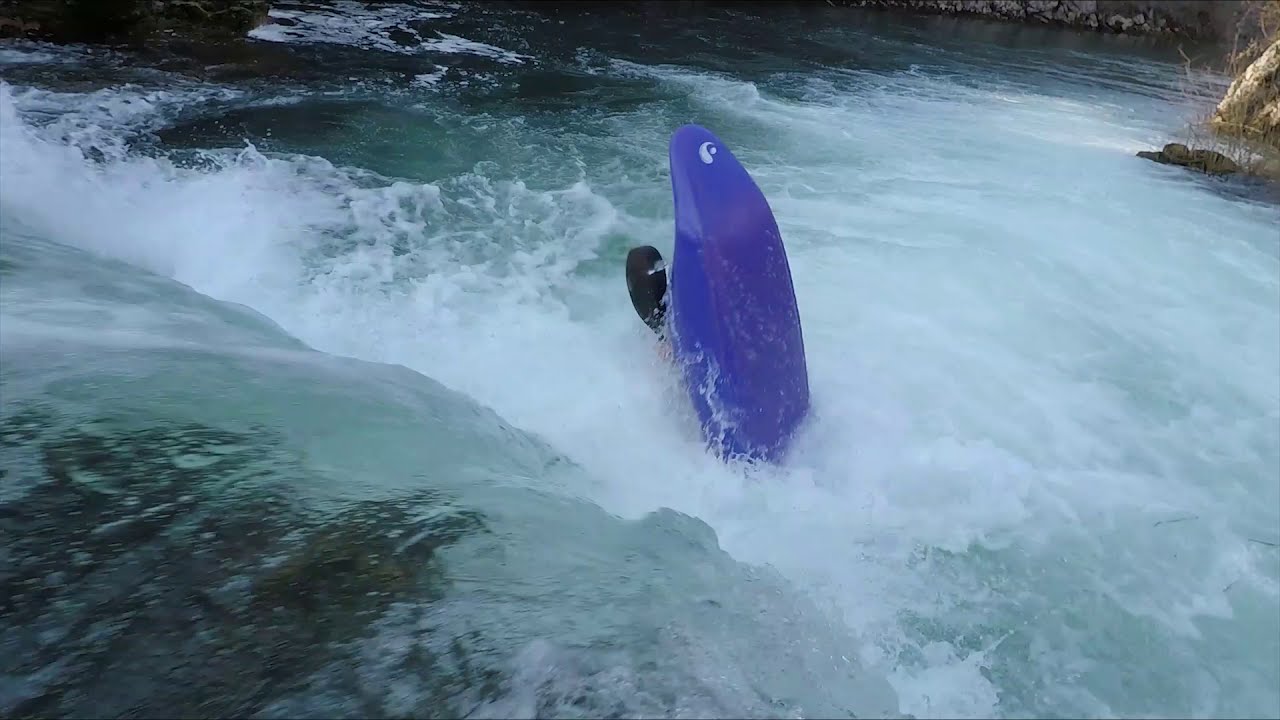 Mreznica waterfalls run Dagger Kayak / RAW footage
