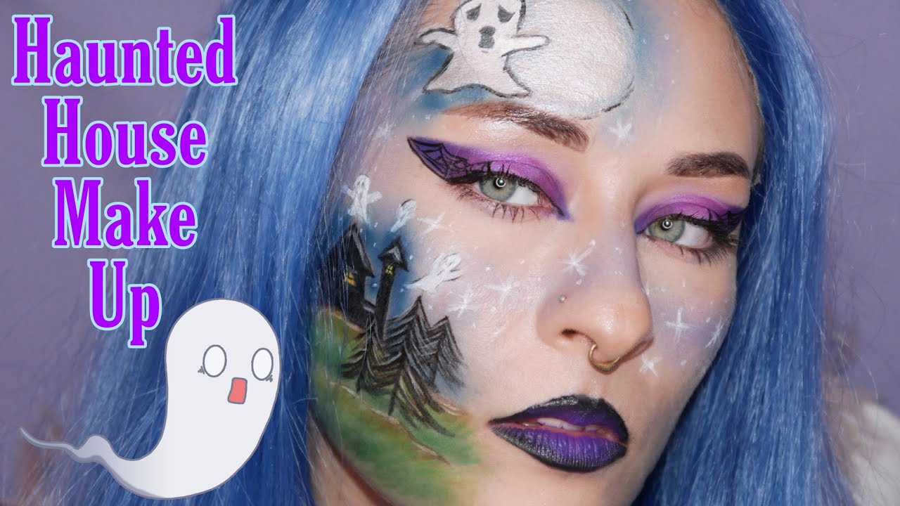 👻 Haunted House Make Up Look (german) | Steffi Versatile