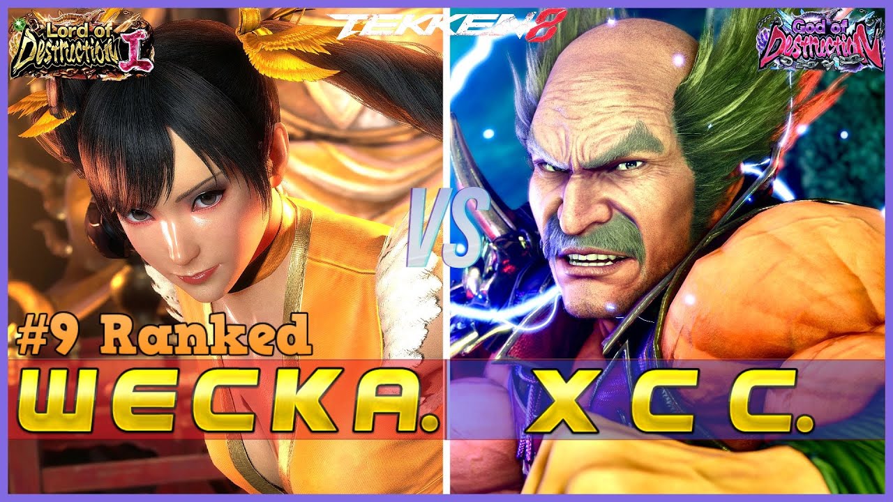 T8 ▰ XCC (Heihachi) Vs WECKA (#9 Ranked Xiaoyu) ▰ Tekken 8 High Level Gameplay