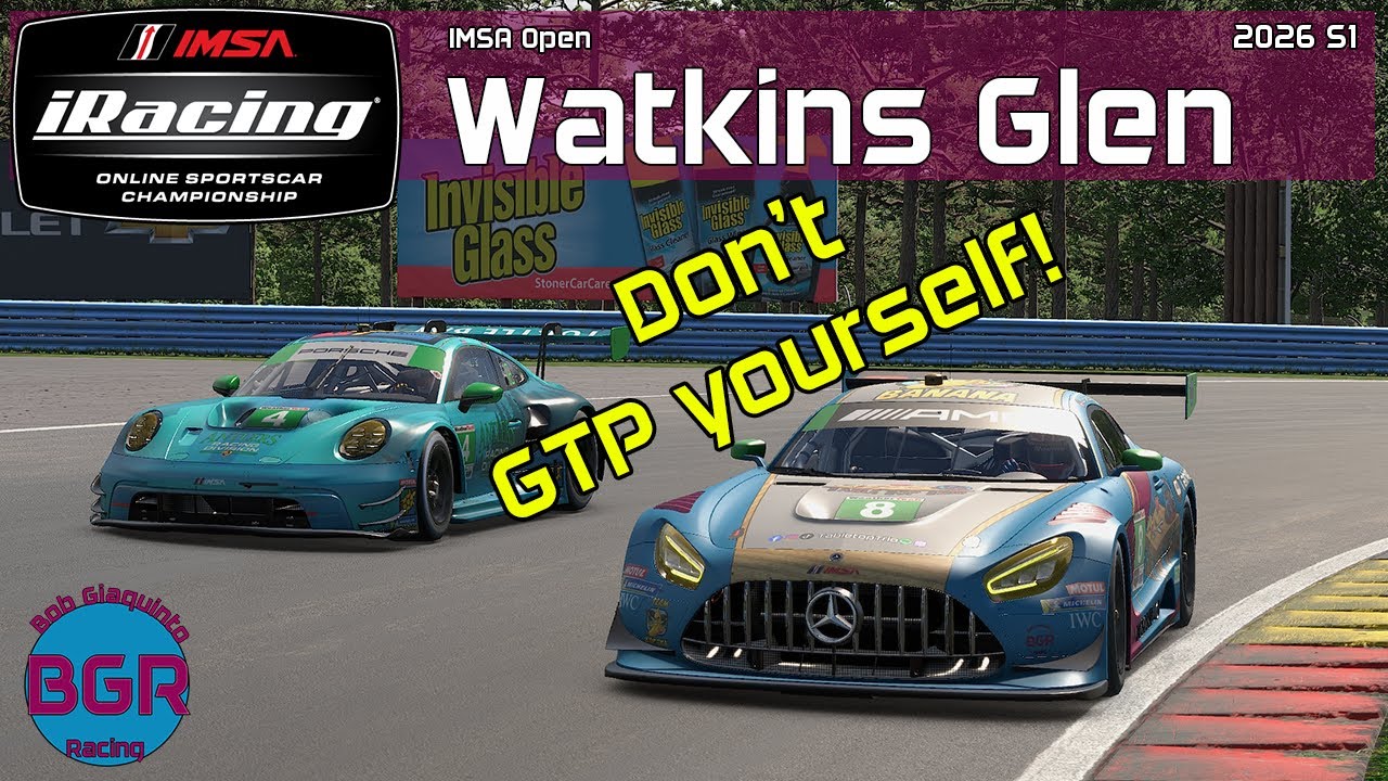 IMSA Open at Watkins Glen | iRacing Mercedes AMG GT3