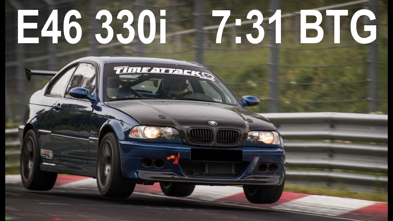 BMW E46 330ci BTG 7:31 Nürburgring Nordschleife G-Power Kompressor