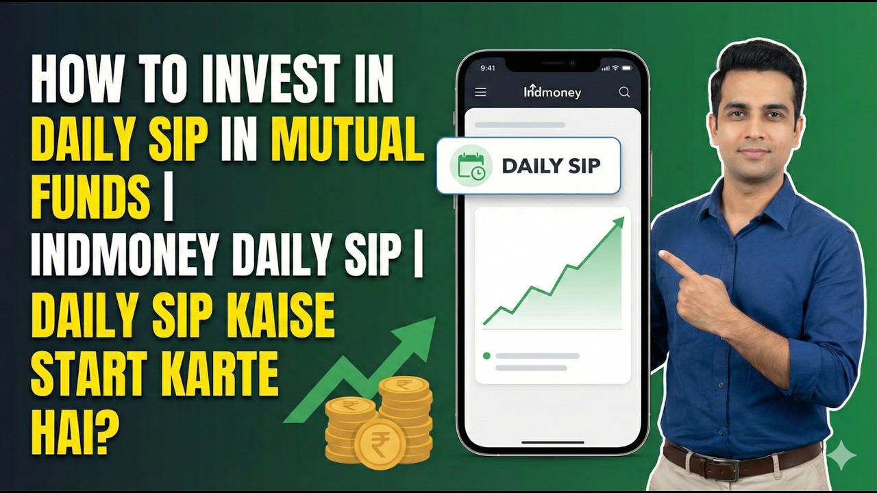 How to Invest in Daily SIP in Mutual Funds | Indmoney Daily SIP | How to Start a Daily SIP?