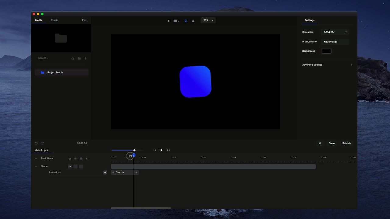 Creating custom animations