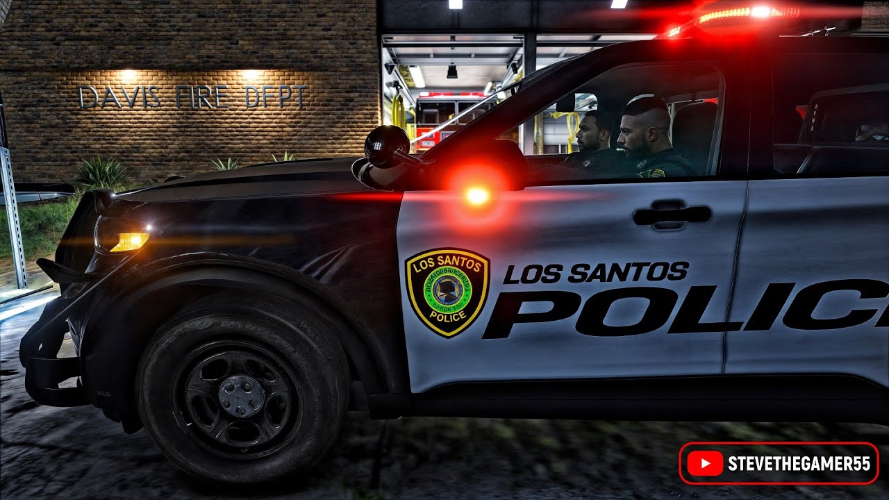 Playing GTA 5 As A POLICE OFFICER | GTA 5 Lspdfr Mod