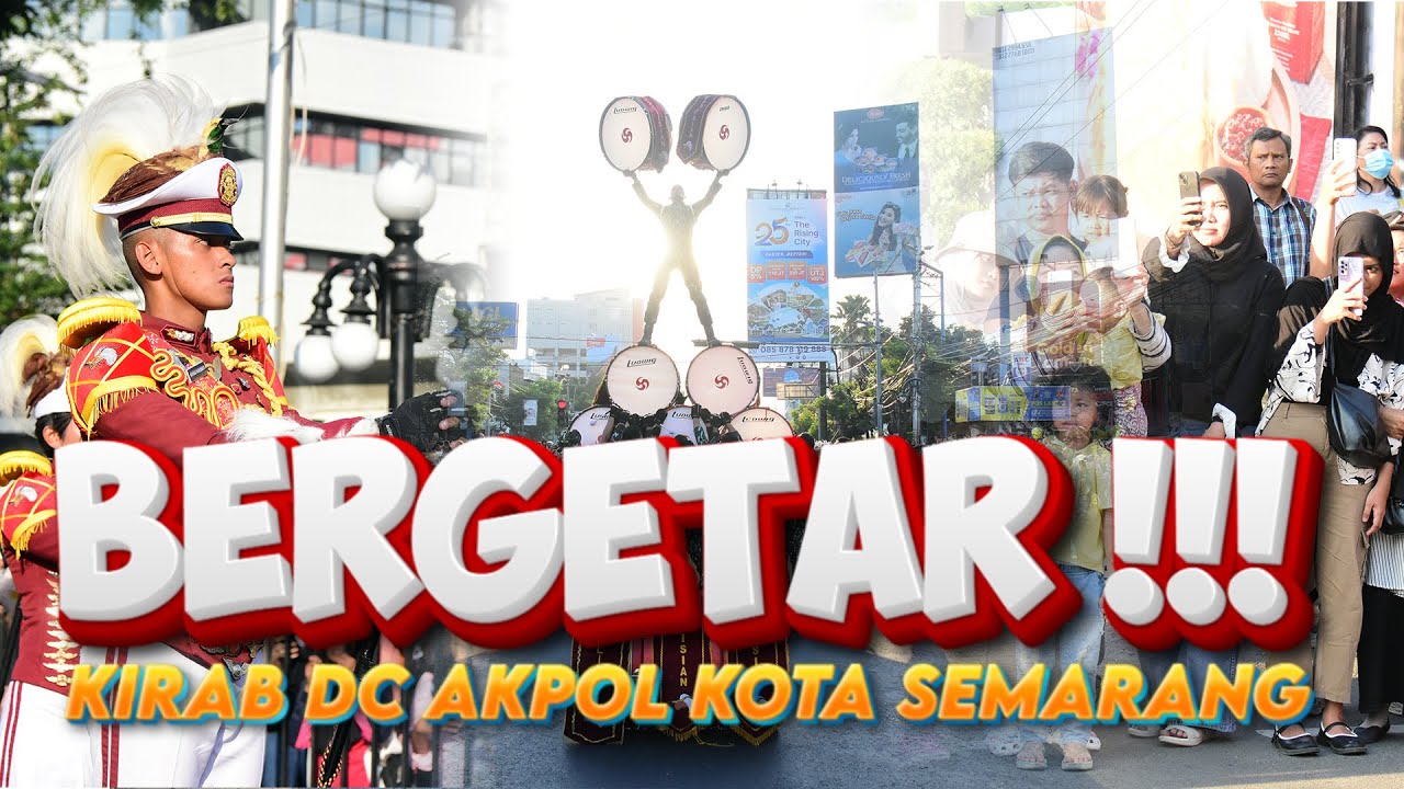 BERGETAR !!! KIRAB DC FLOWER CARNIVAL KOTA SEMARANG 2024