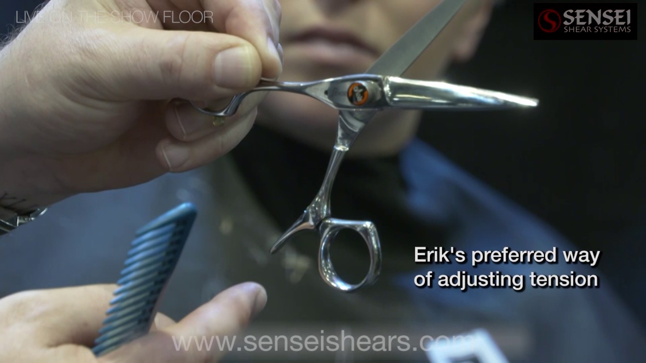 Erik Lander Shows How to Adjust Tension on Shears