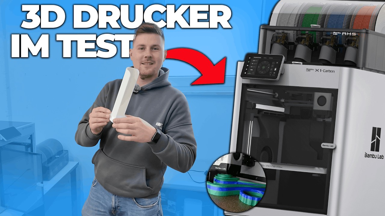 Wir DRUCKEN 5 VIRALE TIKTOK GADGETS! Lohnt sich das? | Bambulab X1C im Test! 3D Drucker