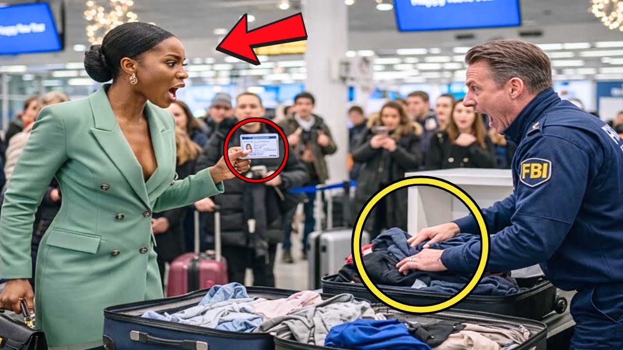 Black CEO Searched Five Times on New Year — Publicly Humiliated, Her FBI Badge Ended Their Shift