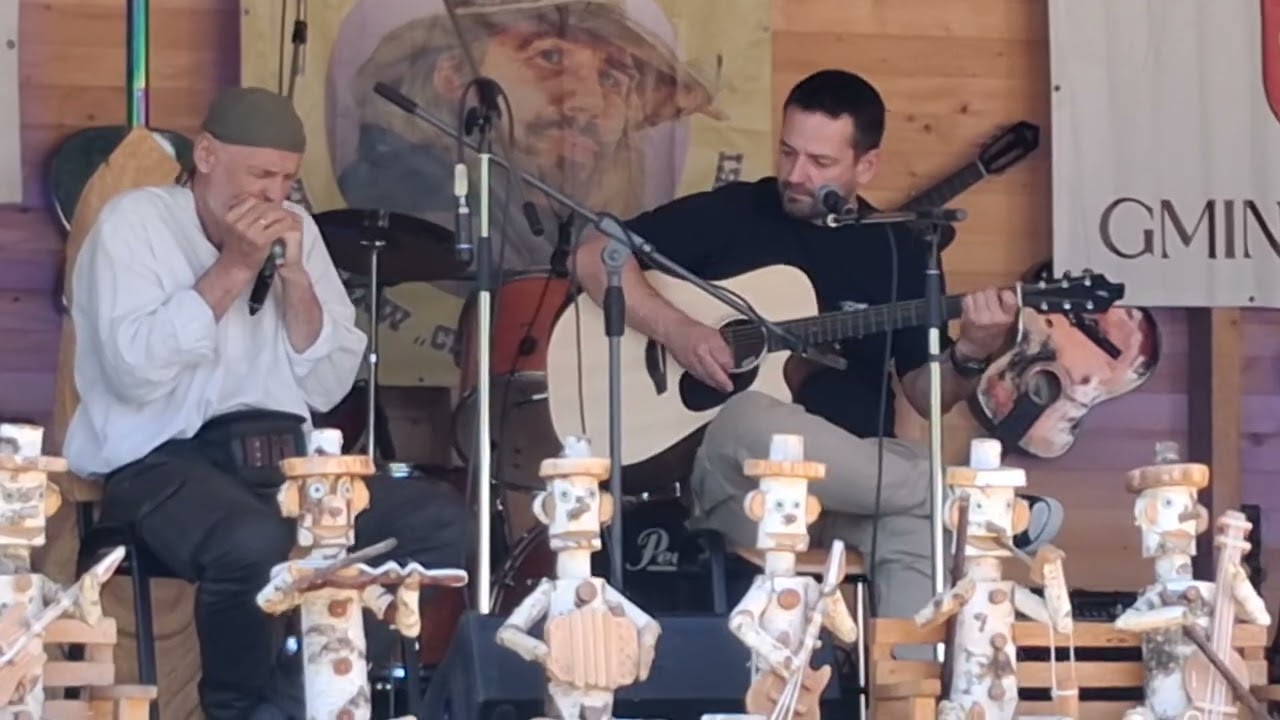 Święta Preczysta.  Piosenka Chmiela. Wykonanie Bartosz Leśniak i Włodek Biliński. Live, Bieszczady