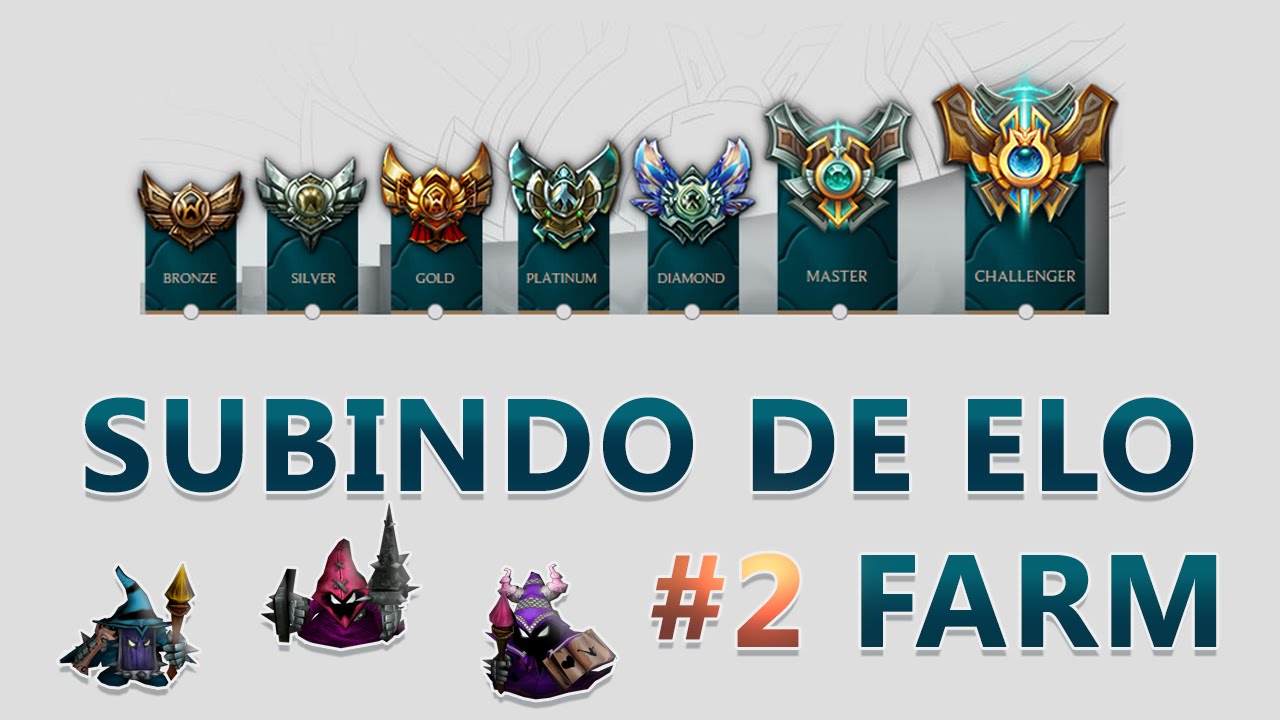 SUBINDO DE ELO - #2 FARM - DO BRONZE AO DIAMANTE