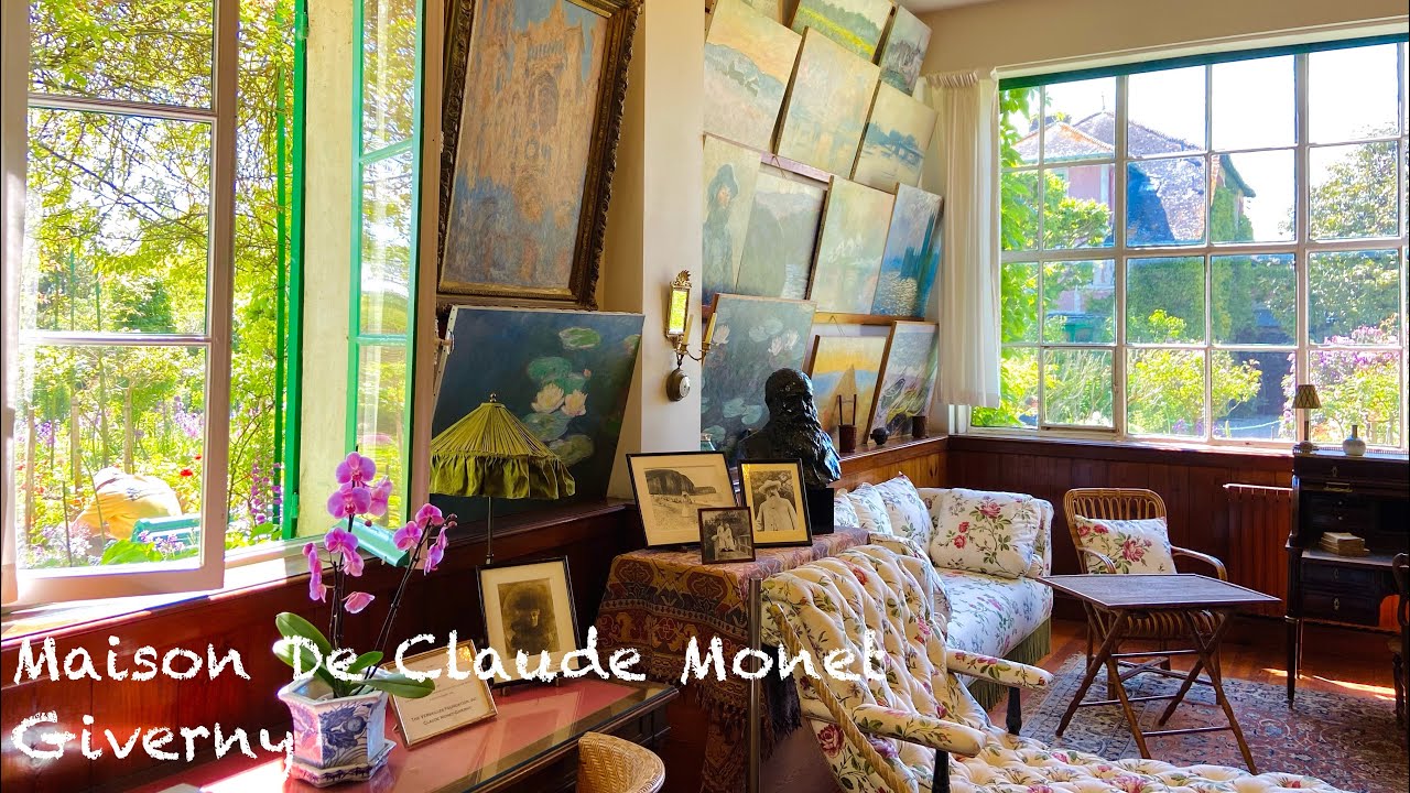SUB [Живерни / Часть 2] Слишком красивый сад и дом Моне Живерни maison de claude monet
