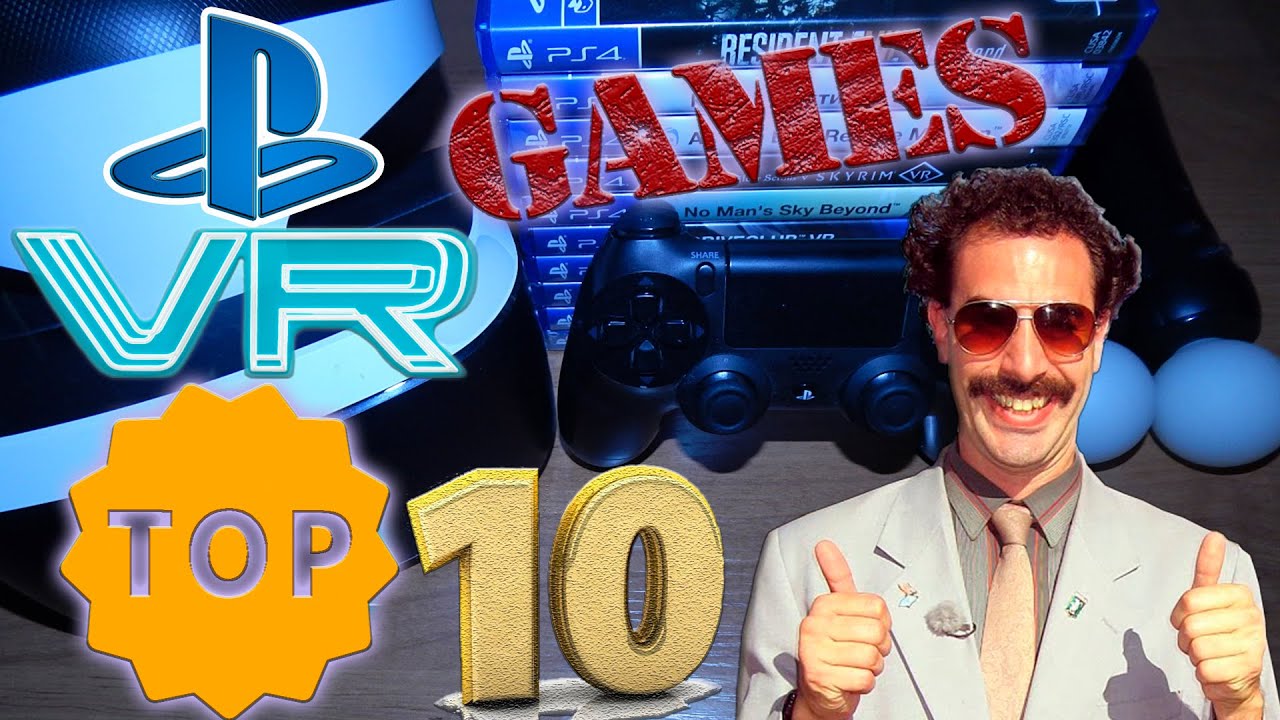 My Top 10 PSVR Games. Во что поиграть на Playstation VR в 2021 году.