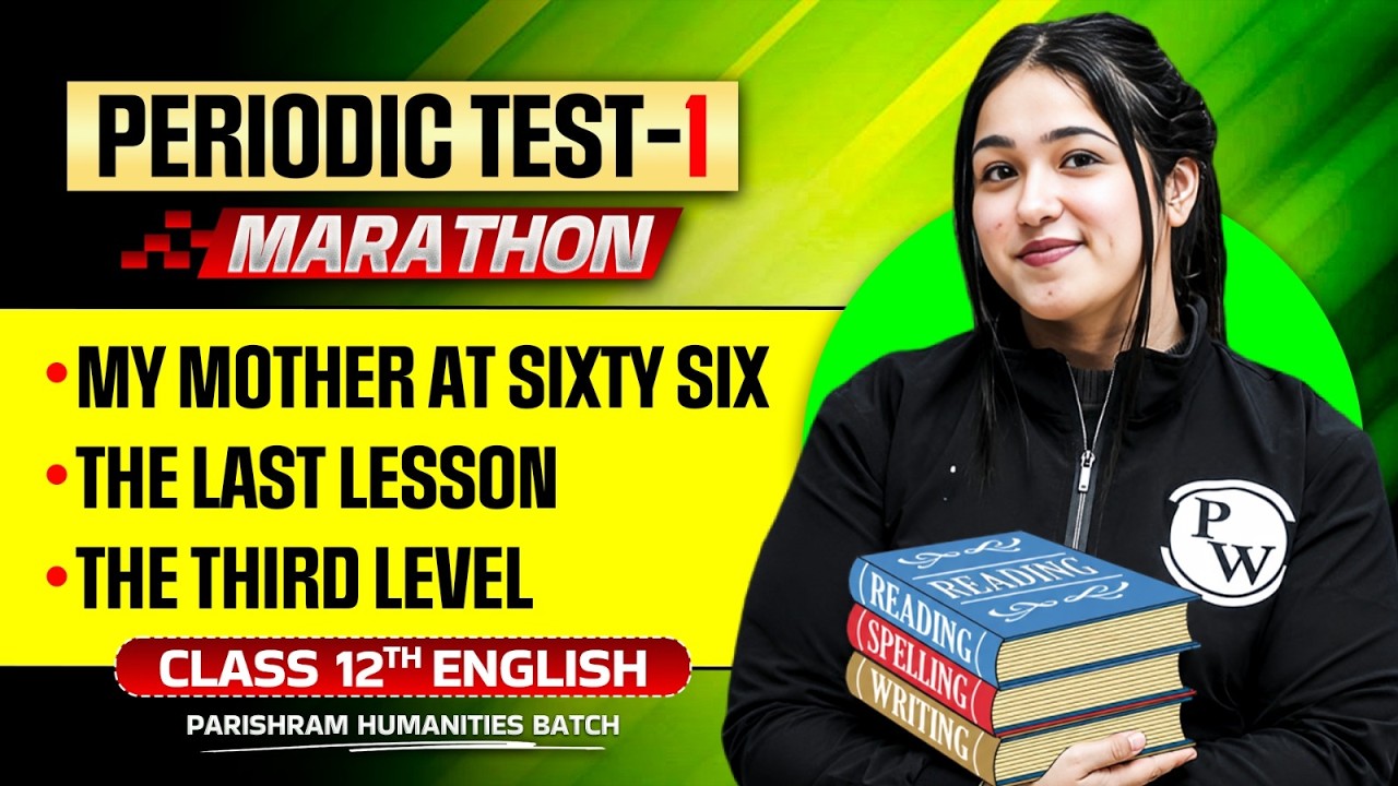 Class 12 English Periodic Test Marathon | Class 12 English Complete Chapters | Niharika Ma'am