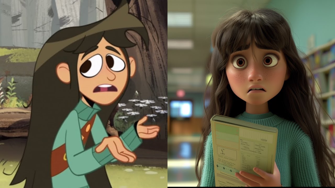 If The Ghost And Molly McGee Characters Were Made By Pixar