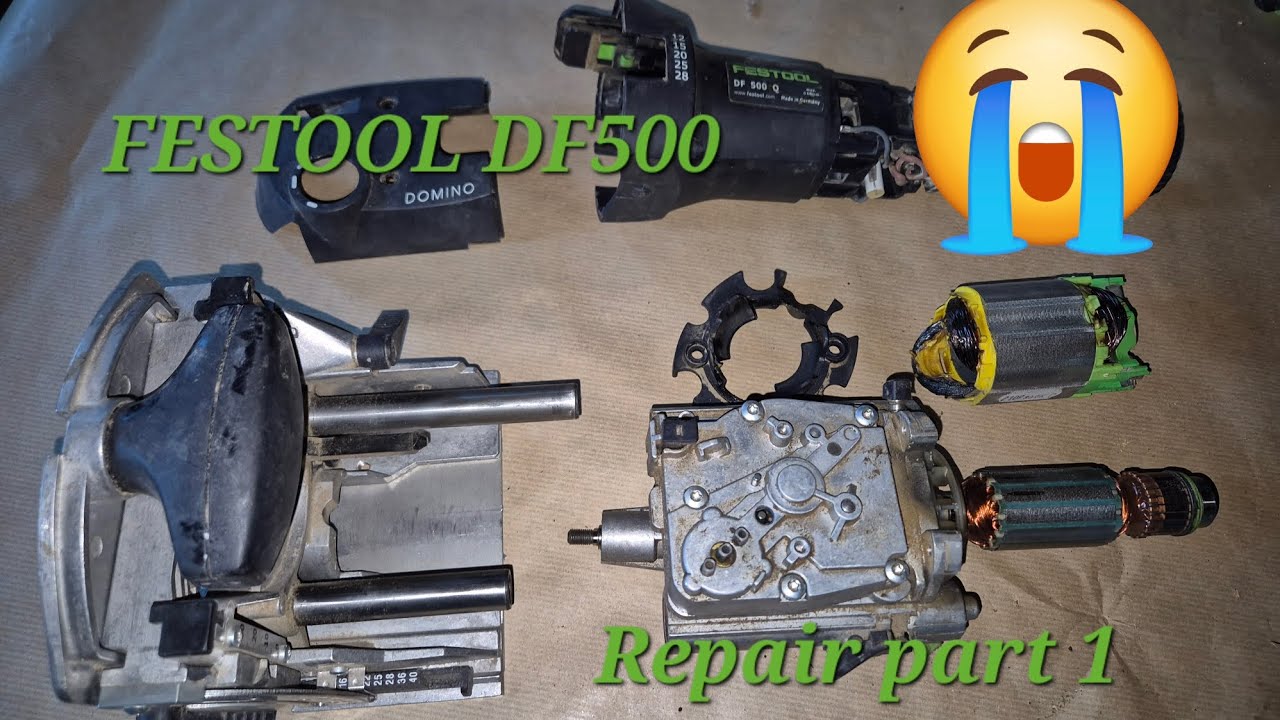 Festool df 500 partie 2 réparation